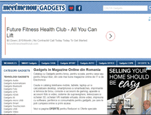 Tablet Screenshot of gadgets.meetmenow.ro